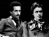 Einstein y Mileva Maric, su primera esposa.